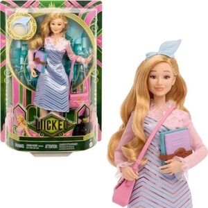 Wicked Glinda Doll in shiz uniform
